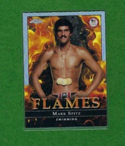 2024 Topps Chrom US Olympics Mark Spitz Flames Refraktor #F-5 - Bild 1 von 1
