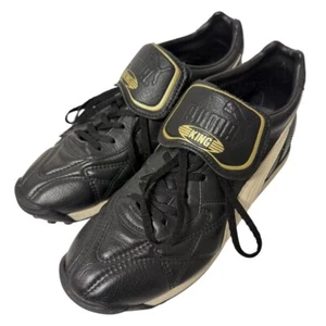 Jil Sander Puma King Collaboration Leather Shoes Sneaker US5.5 FR37.5 Black - Picture 1 of 13