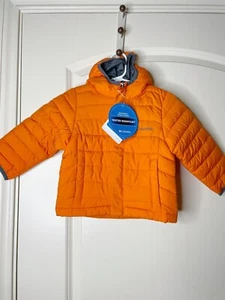 NWT Columbia Baby Water Resistant Powder Lite Puffer Orange 2T - Picture 1 of 5