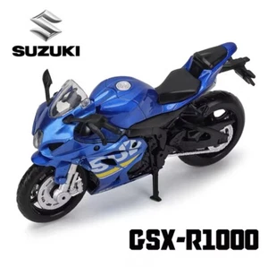 GSX-R1000 Suzuki Motorcycle Alloy Model 1:18 Scale 11cm . New In Box. - Bild 1 von 4