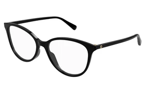 Gucci GG1359O 001 54mm Cat Eye Schwarz Unisex Brille mit Demogläsern - Bild 1 von 5
