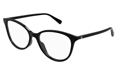 Gucci GG1359O 001 54mm Cat Eye Black Unisex Eyeglasses with Demo Lens - Image 1 of 4