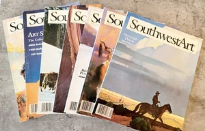 COLLECTION OF SEVEN (7) VINTAGE SOUTHWEST ART MAGAZINES FROM 1993-1994 - Imagen 1 de 12