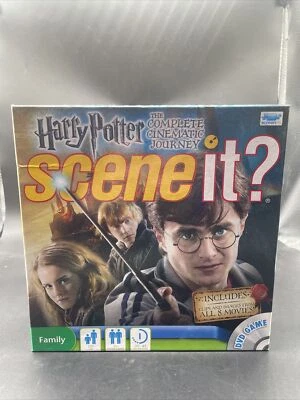 2011 Scene It? HARRY POTTER: THE COMPLETE CINEMATIC JOURNEY DVD Board Game - Image 1 of 4