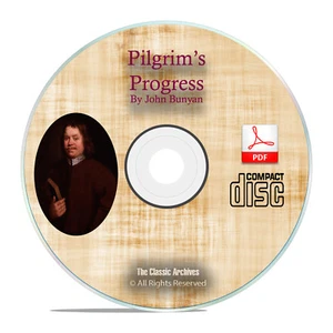 Pilgrim's Progress, by John Bunyan, Christian Biblical Bible Study CD - Picture 1 of 1