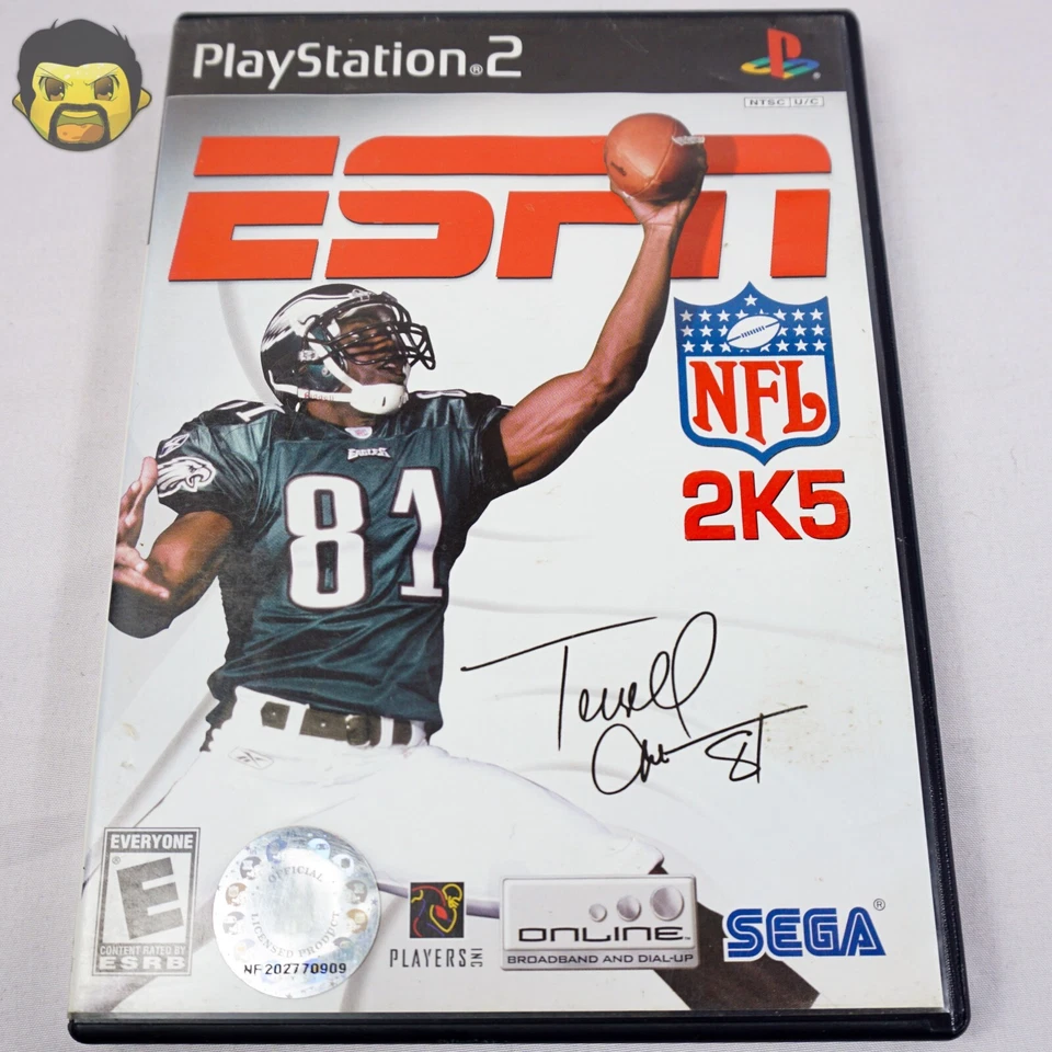 ESPN NFL 2K5 PS2 2004 CIB Sony PlayStation 2 Complete w/ Manual  FAST SHIPPING C - Image 1 of 4