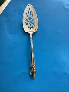 Placa Tudor Oneida Community placa plateada patrón Queen Bess II 1946 servidor de pastel - Imagen 1 de 16