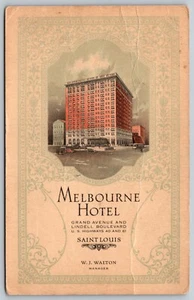 MELBOURNE HOTEL GRAND AVENUE AND LINDELL BOULEVARD U. S. HIGHWAYS 40 AND 61 - Bild 1 von 2