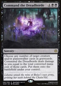 Command the Dreadhorde ~ War of the Funken [nearMint] [Magic MTG] - Bild 1 von 1