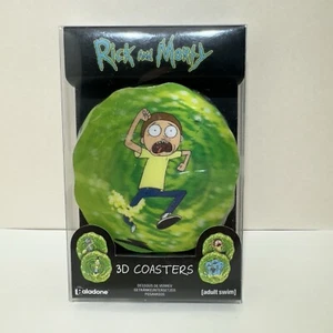 Rick and Morty - 3D Coasters - Adult Swim Cartoon Network - Picture 1 of 9