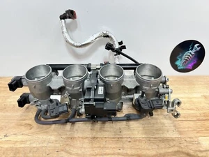 2013 - 2017 Kawasaki Ninja ZX6R 636 OEM Throttle Body Fuel Injectors Rails Asbly - Picture 1 of 15