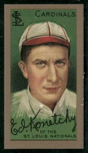 Ed Konetchy 1988 Card Collectors 1911 T205 (Reprint) #105 St. Louis Cardinals - Picture 1 of 2