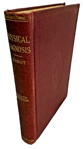 VG+ Physical Diagnosis Richard Cabot 1931 Antique Medical Book Illustrated - Picture 1 of 19