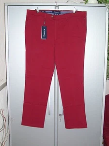 ATELIER GARDEUR Nils Herren Stretch Hose gerades Bein rot Gr 32 W50 L34 neu - Bild 1 von 7