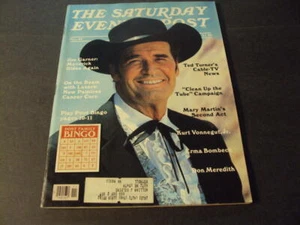 Saturday Evening Post Nov 1981 Jim Garner: Maverick Cover, Erma Bombeck ID:71400 - Picture 1 of 3