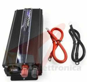 INVERTER 2000W WATT 12V 220V TRASFORMATORE AUTO CAMPEGGIO BARCA PC PRESA USB SG - Foto 1 di 1
