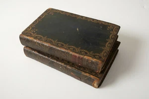 Greek Bible 2 Volumes (B5R)H KAINH ⌂IAOHKH Novum Testamentum London England 1778 - Foto 1 di 12