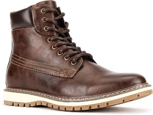 Bonafini Collection JXSN Men's Casual Dress Boots Lace Up Zipper Ankle Size 13 - Picture 1 of 8