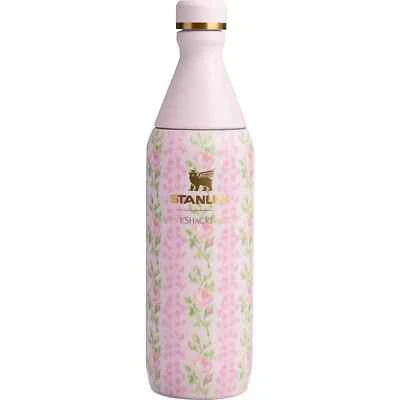 LE The Stanley x LoveShackFancy All Day Slim Bottle 20oz Blooming Heirloom-NEW! - Image 1 of 4