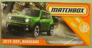 Jeep Renegade 2020 Matchbox 2020 verde #1/100 ""Power Grabs - Imagen 1 de 1
