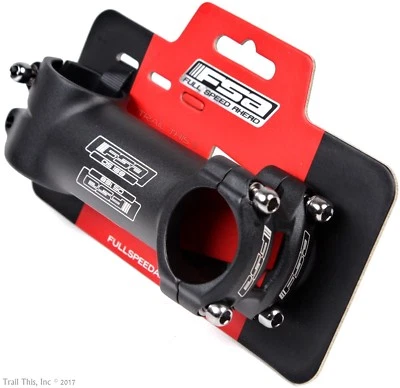 FSA Omega OS-168 Road Bike Stem +/-6-Degree 31.8 60/70/80/90/100/110/120/130mm - Image 1 of 4