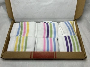 Occulto Damen Baumwolle Crew Socken Box von 6 Größe 4 - 7,5 - Bild 1 von 3