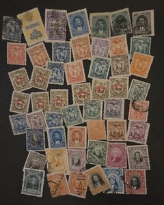Lote de sellos ECUADOR usados sin usar MH OG T15596 - Imagen 1 de 1