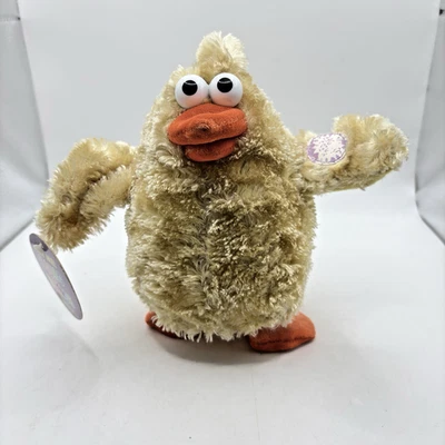 Dan Dee Animated Dancing Chicken Plush "Chicken Dance" Song Vtg Works Cute Moves - Image 1 of 4