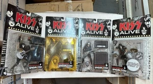 Kiss “Alive” vintage 2000 action figures by McFarland Toys *full set* - Picture 1 of 12