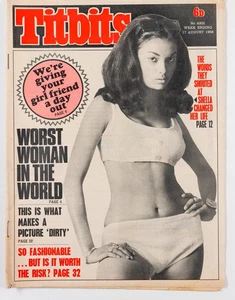 SHAKIRA CAINE Granny Takes A Trip HARRISON MARKS Titbits August 1968 IRMA GRESE - Picture 1 of 7