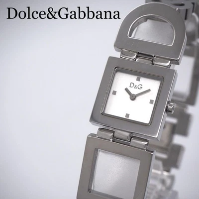 Dolce&Gabbana Watch Ladies 21mm Silver Strap Working Condition Genuine - image 1 of 4