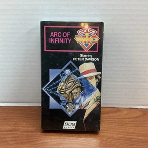 Doctor Who VHS Tape ARC of Infinity New Sealed Peter Davidson BBC Fox Video - Picture 1 of 4