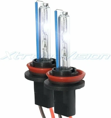 Xtremevision AC HID Xenon Replacement Bulbs - H11 8000K - Medium Blue (1 Pair) - Image 1 of 4