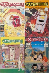 XXXENOPHILE 4 Comic Lot #4 5 6 7 Underground Comix Adult Palliard - Picture 1 of 15