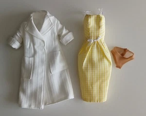 Integrity Summertime Outing Evelyn Weaverton White Coat + Yellow Sheath Dress - Picture 1 of 5