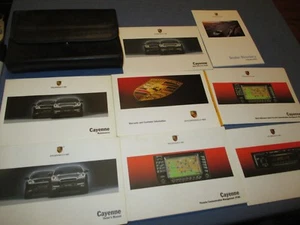 2004 Porsche Cayenne Propietarios Manual Juego Con / Estuche 948 + Navegación - Imagen 1 de 1