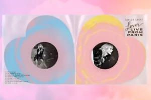 🔥 Taylor Swift Lover Live From Paris Heart Shaped Vinyl 2025 Neu & Versiegelt - Bild 1 von 10