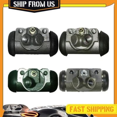 4PCS Centric Drum Brake Wheel Cylinder Front Rear For Dodge P200 Van 1969-1971 - Image 1 of 4