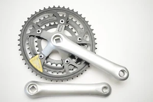 SHIMANO 200GS BICYCLE 170 MM BIOPACE-SG 48/38/28 T JIS CRANKSET FC-M201 - Picture 1 of 6
