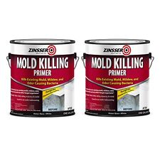 Zinsser 276049-2PK Mold Killing Primer Gallon White 2 Pack