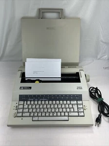 Máquina de escribir eléctrica Smith Corona XE-5100 de colección con estuche - ¡Probada y funciona! - Imagen 1 de 13