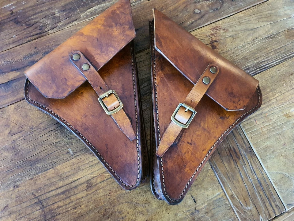 BMW R 100 R 65 R 45 Borse Laterali Telaio Cafe Racer Scrambler Foto 1 de 4