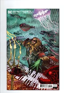 Dark Nights DEATH METAL #5, Incentive 1:25 Mankhe Aquaman Variant, DC ,2020 - Picture 1 of 4