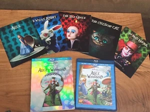 Alice in Wonderland (Blu-ray/DVD, 2010, Best Buy Exclusive) Digital Copy - Picture 1 of 11