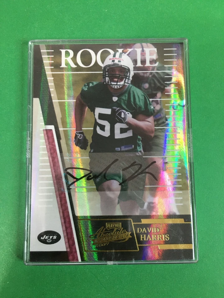 F148,544  2007 Absolute Memorabilia #217 David Harris AUTO JETS/349 RC - Image 1 of 1