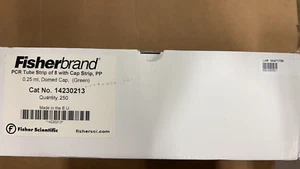 Fisherbrand 14230213 0,2 ml 96-Well V-Bottom Thermocycler PCR Tube Strips - Bild 1 von 2