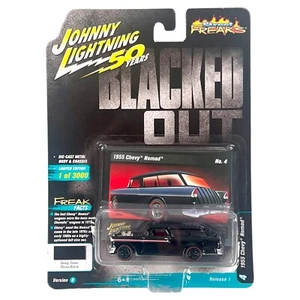 Johnny Lightning - Street Freaks - 1955 Chevrolet Nomad (Blacked Out) red - 1:64 - Bild 1 von 2
