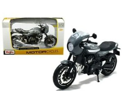 Maisto 1:12 Kawasaki Z900RS Café Gris Motocicletas Modelo 07503GRY-3F Foto 1 de 4