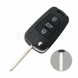 Flip Key Shell fit for KIA Sportage Picanto Remote Case Fob Uncut 3 Button 161A - Bild 1 von 3