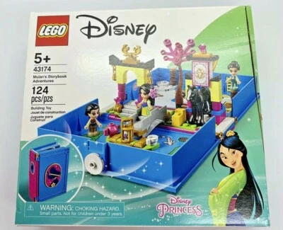 NEW LEGO Disney Princess "MULAN" Storybook Adventures 124 Pcs. Set Building Toy - Image 1 of 4